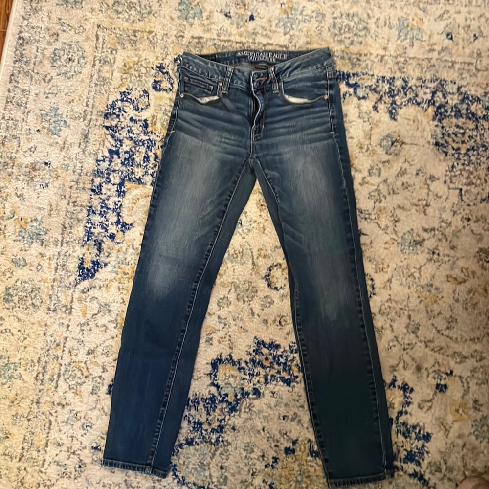 American eagle straight leg size 6